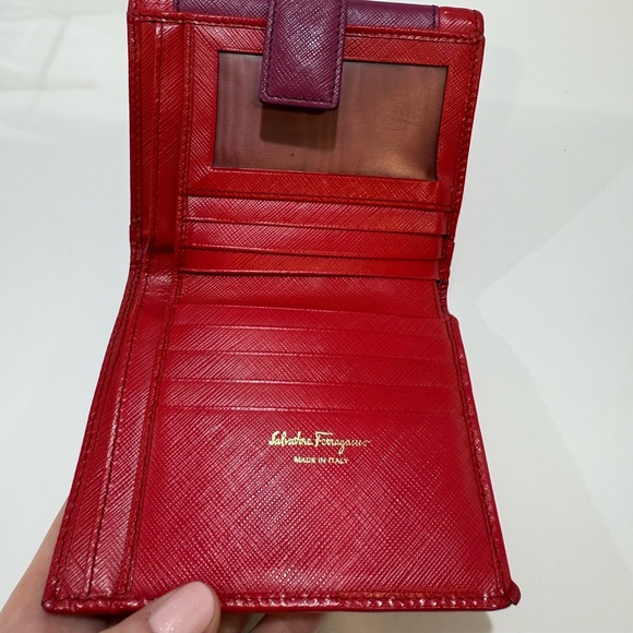 Salvatore Ferragamo Two Tone Wallet - Picture 3 of 7